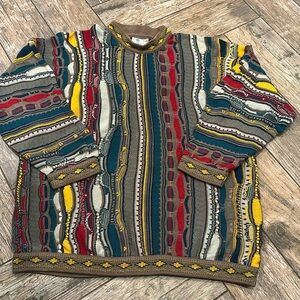 Coogi Australia Mercerized Cotton Vintage Sweater crewneck large